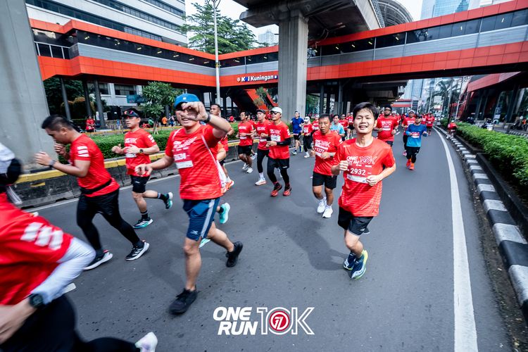 Race photo from ONE RUN 10K 2025