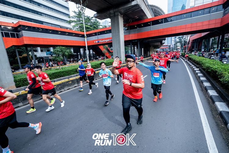 Race photo from ONE RUN 10K 2025