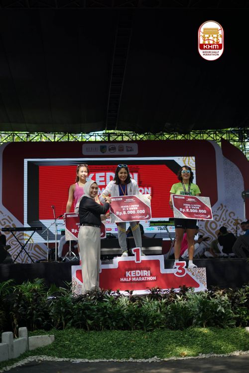 Race photo from Kediri Half Marathon 2025