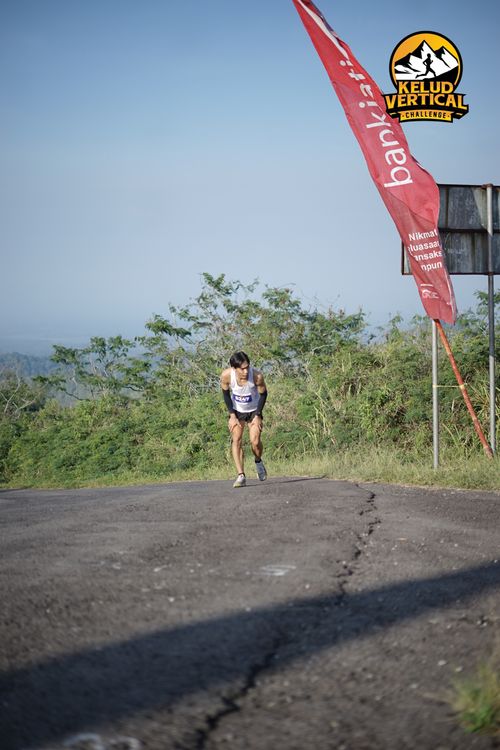 Race photo from Kelud Vertical Challenge 2024