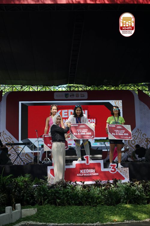 Race photo from Kediri Half Marathon 2025