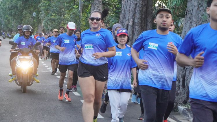 Race photo from KBP City Run 2024 Vibes