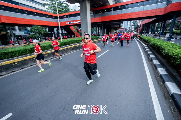 Race photo from ONE RUN 10K 2025