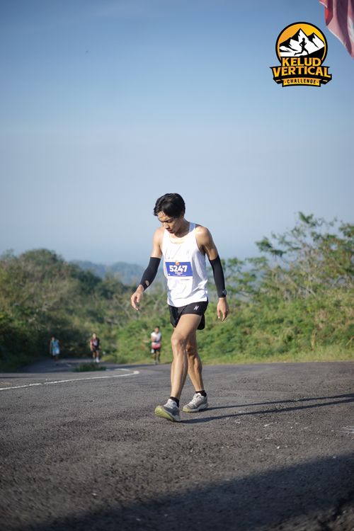 Race photo from Kelud Vertical Challenge 2024