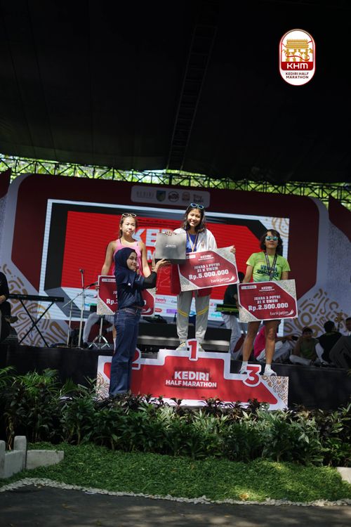 Race photo from Kediri Half Marathon 2025