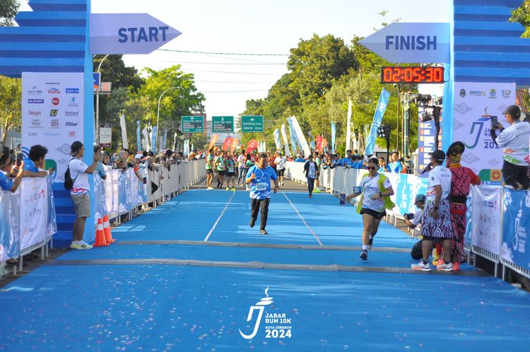 Race photo from Jabar Run 10K 2024