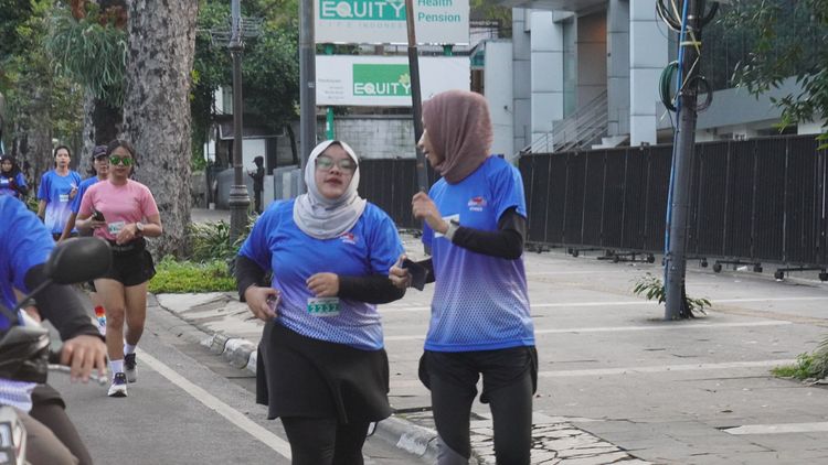 Race photo from KBP City Run 2024 Vibes