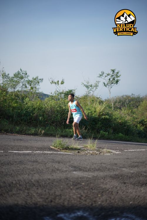 Race photo from Kelud Vertical Challenge 2024