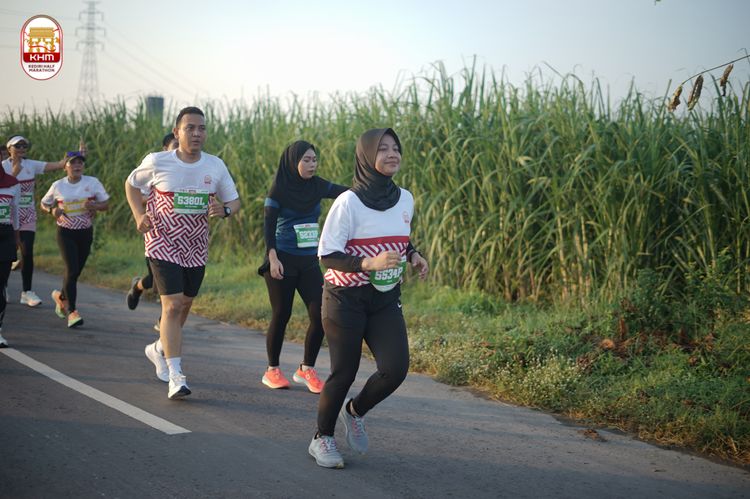 Race photo from Kediri Half Marathon 2024