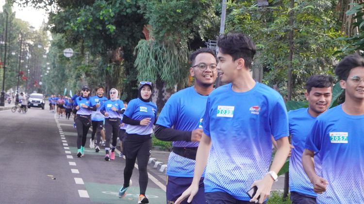 Race photo from KBP City Run 2024 Vibes