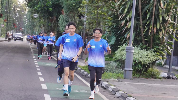 Race photo from KBP City Run 2024 Vibes