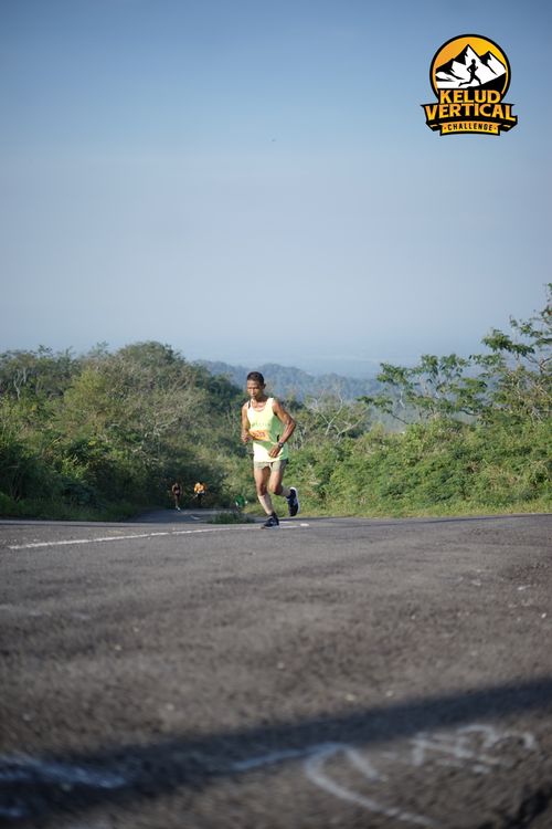 Race photo from Kelud Vertical Challenge 2024