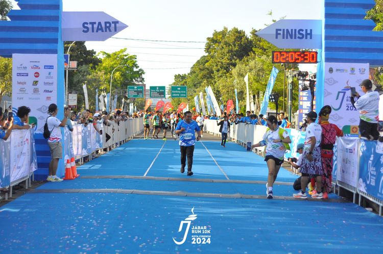 Race photo from Jabar Run 10K 2024