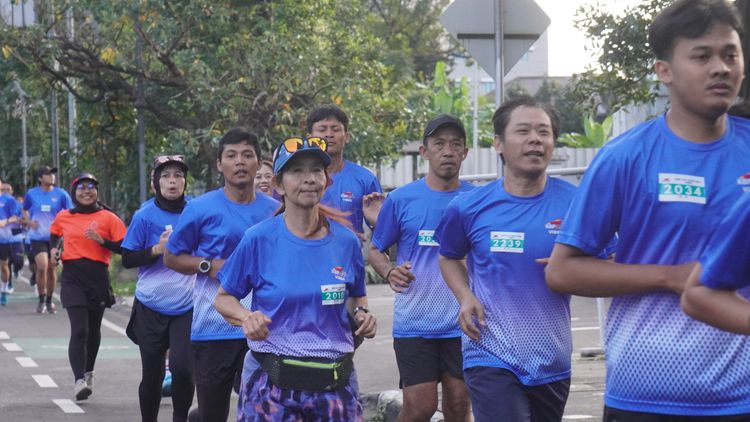 Race photo from KBP City Run 2024 Vibes
