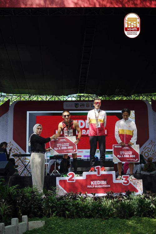 Race photo from Kediri Half Marathon 2025