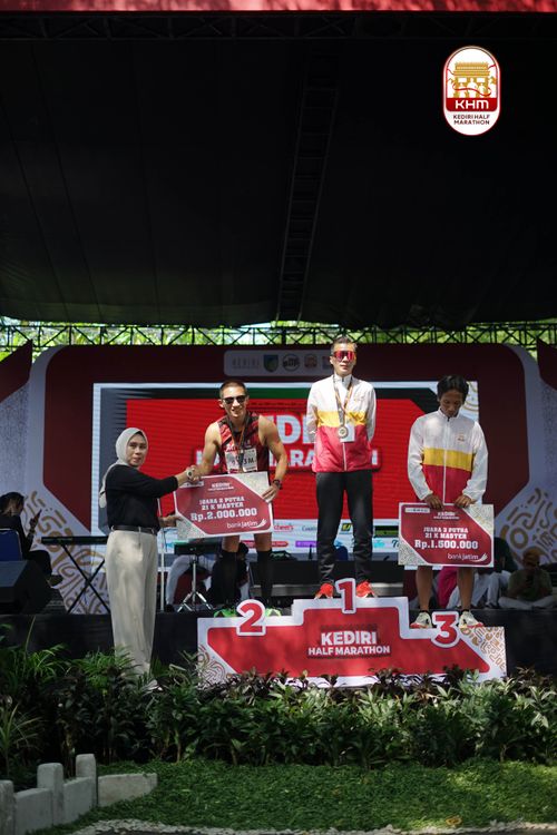 Race photo from Kediri Half Marathon 2025