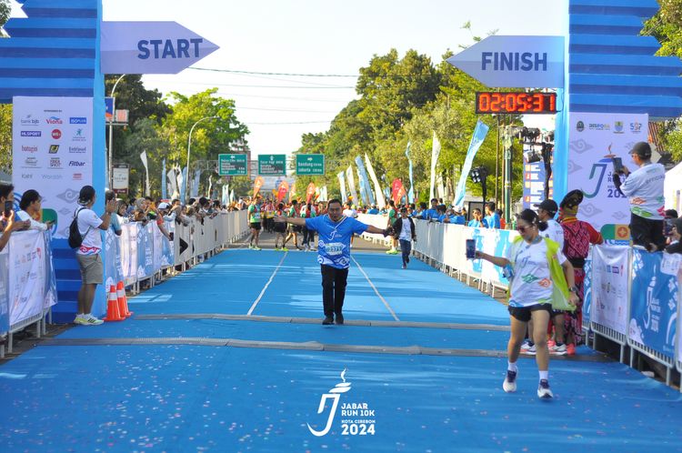 Race photo from Jabar Run 10K 2024
