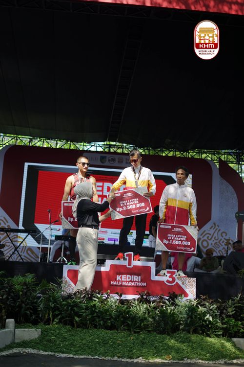 Race photo from Kediri Half Marathon 2025