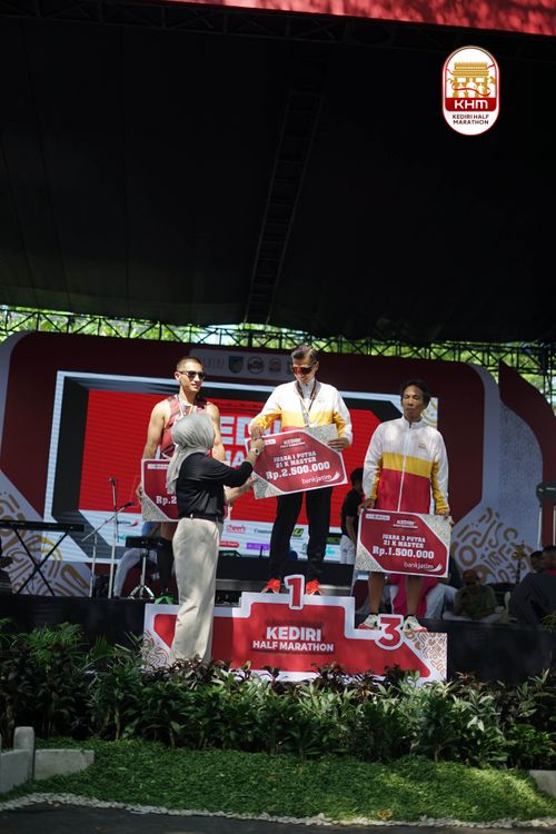 Race photo from Kediri Half Marathon 2025