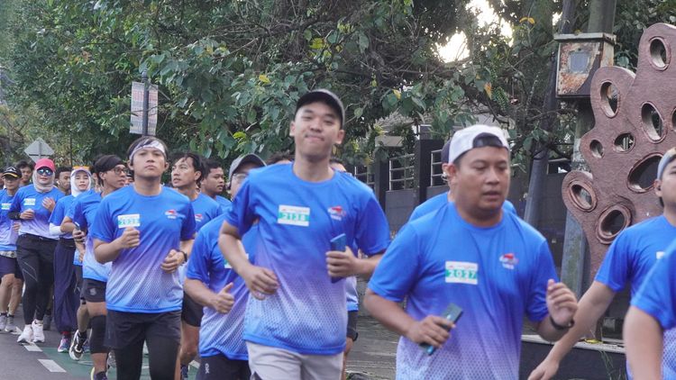 Race photo from KBP City Run 2024 Vibes