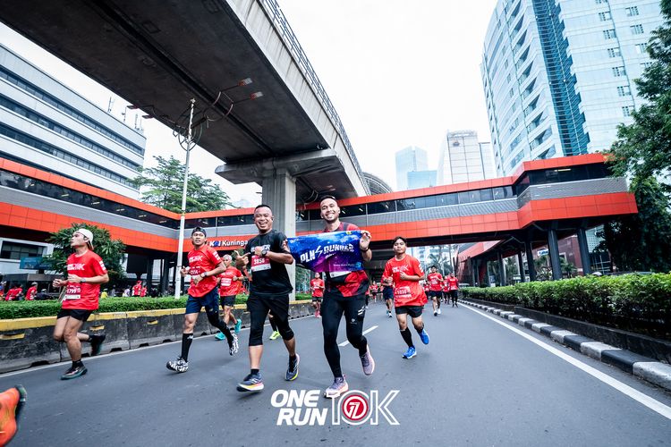 Race photo from ONE RUN 10K 2025