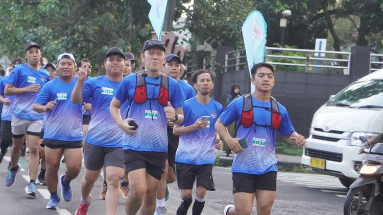 Race photo from KBP City Run 2024 Vibes