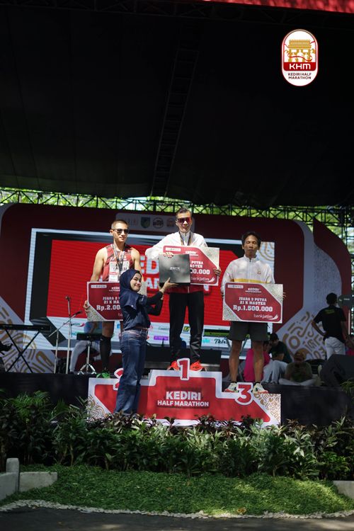 Race photo from Kediri Half Marathon 2025