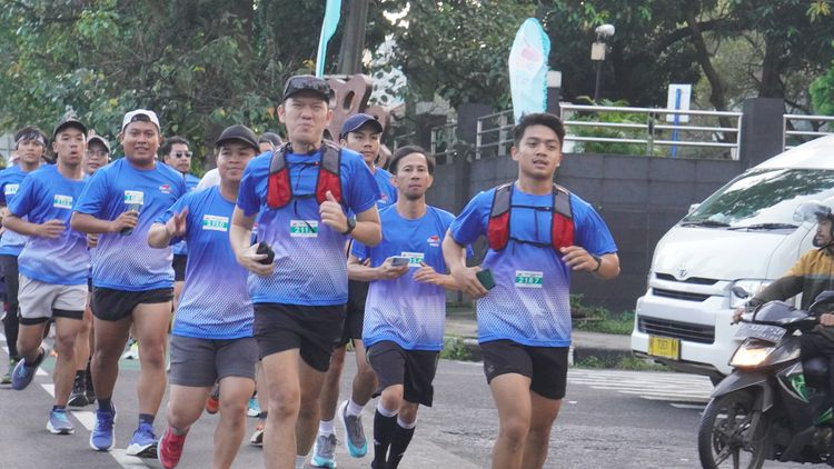 Race photo from KBP City Run 2024 Vibes