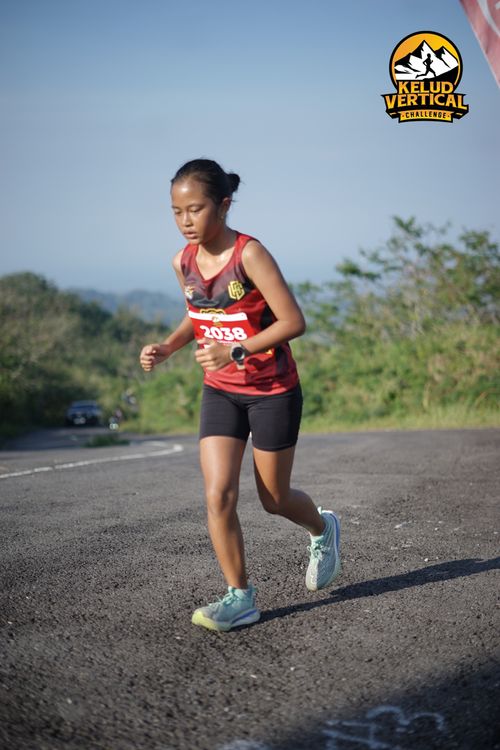 Race photo from Kelud Vertical Challenge 2024