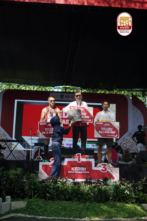Race photo from Kediri Half Marathon 2025