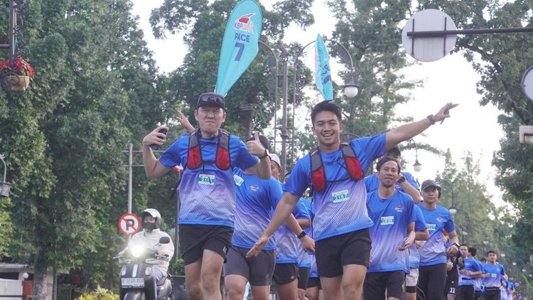 Race photo from KBP City Run 2024 Vibes