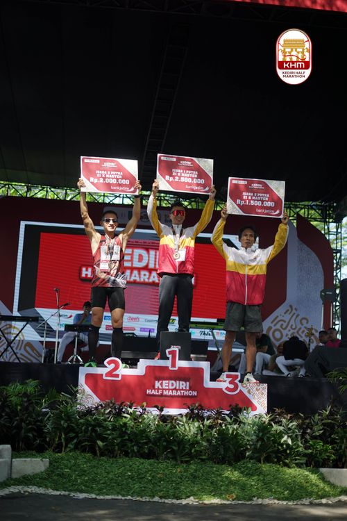 Race photo from Kediri Half Marathon 2025