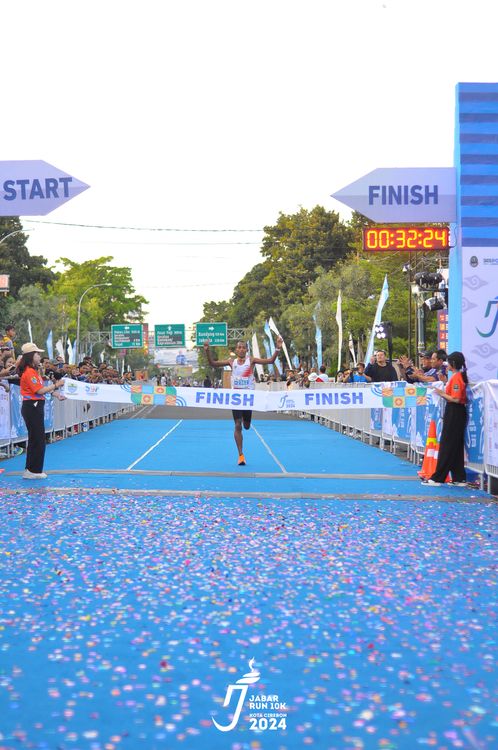 Race photo from Jabar Run 10K 2024