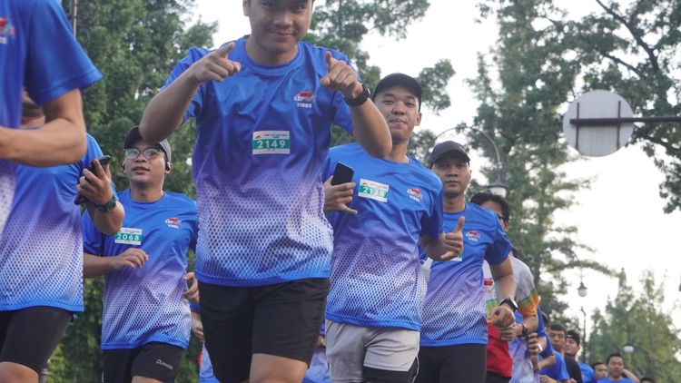 Race photo from KBP City Run 2024 Vibes