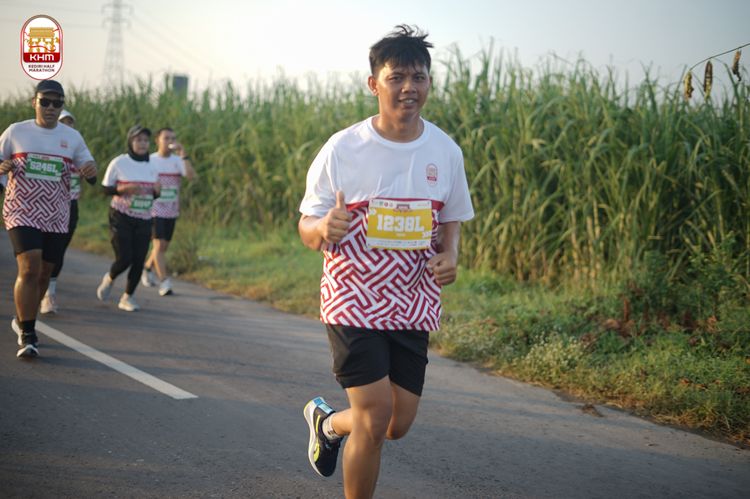 Race photo from Kediri Half Marathon 2024