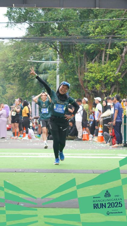 Race photo from Mangkunegaran Run 2025