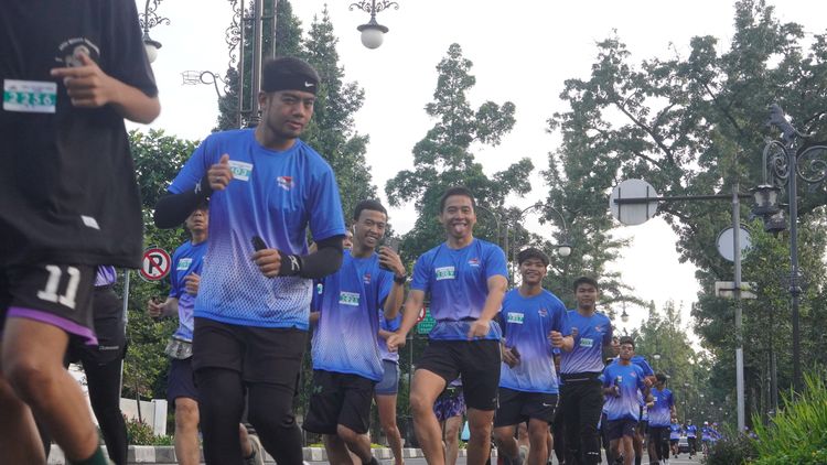 Race photo from KBP City Run 2024 Vibes