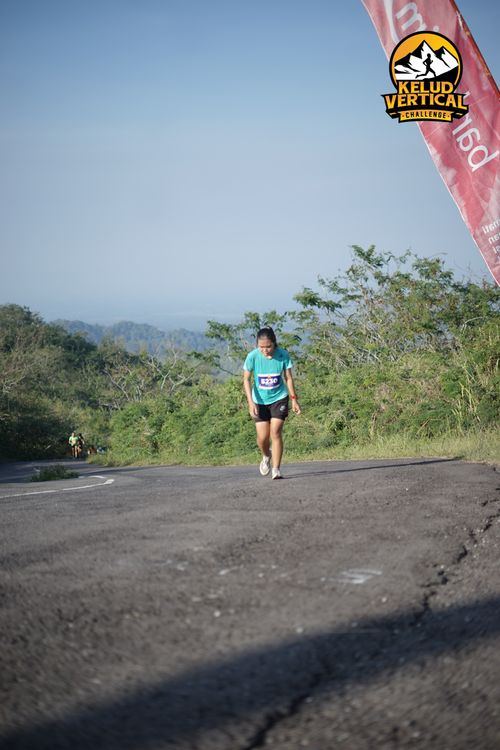 Race photo from Kelud Vertical Challenge 2024