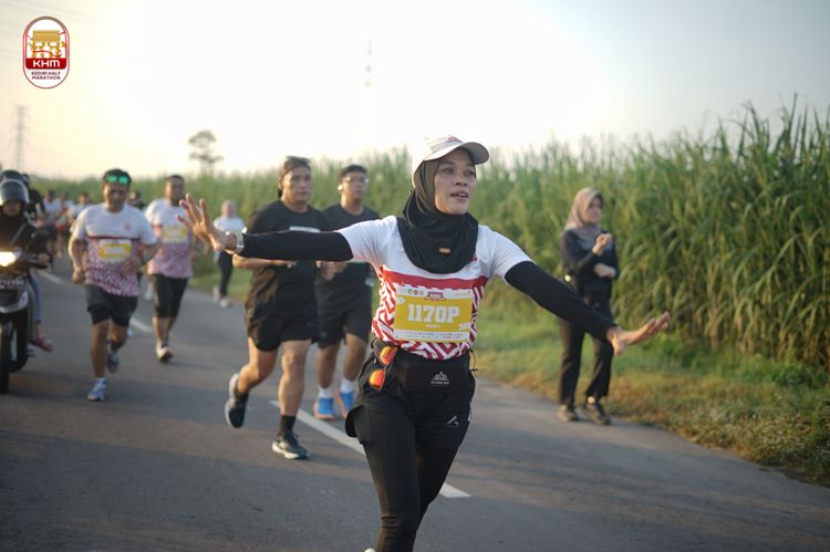 Race photo from Kediri Half Marathon 2024