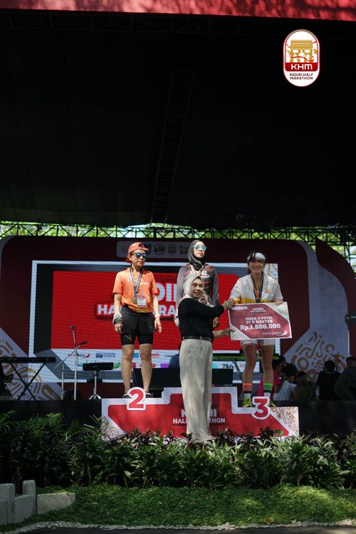 Race photo from Kediri Half Marathon 2025