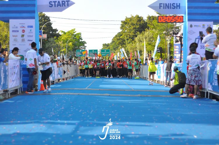 Race photo from Jabar Run 10K 2024