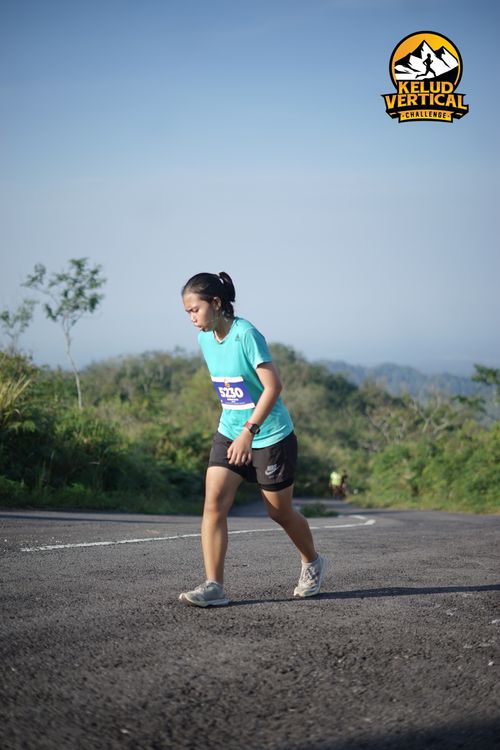 Race photo from Kelud Vertical Challenge 2024