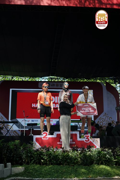 Race photo from Kediri Half Marathon 2025