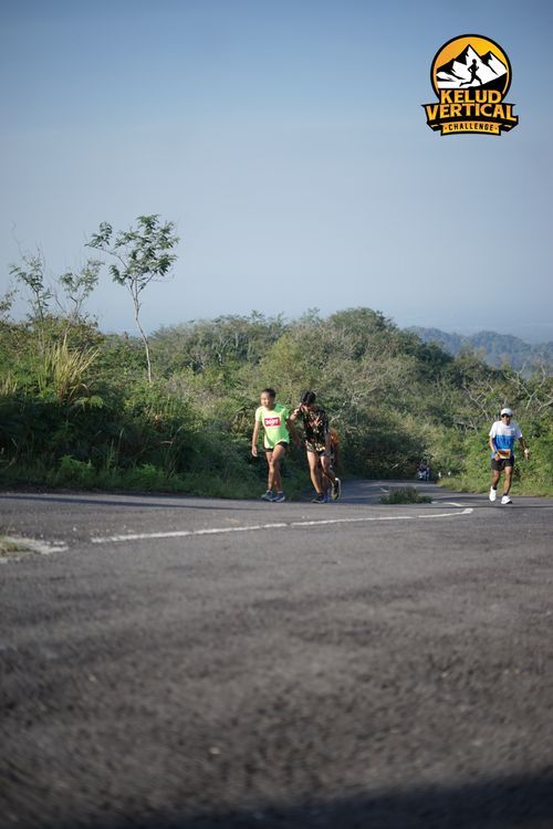 Race photo from Kelud Vertical Challenge 2024