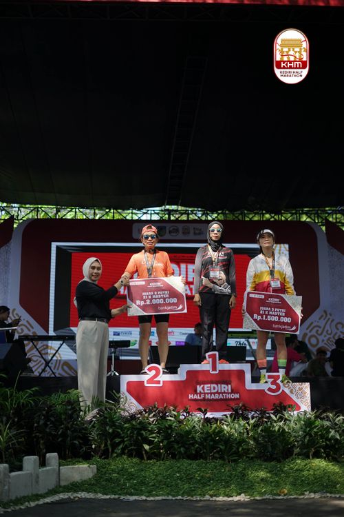 Race photo from Kediri Half Marathon 2025