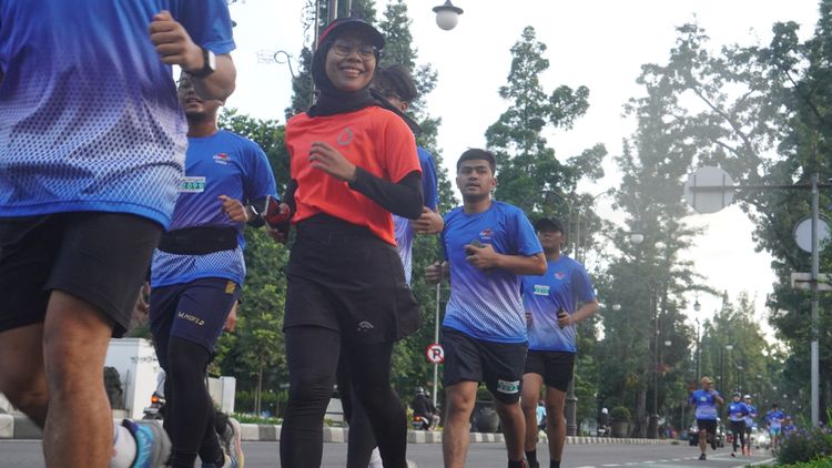 Race photo from KBP City Run 2024 Vibes