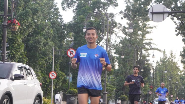 Race photo from KBP City Run 2024 Vibes