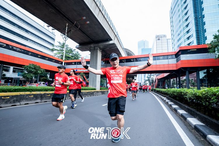 Race photo from ONE RUN 10K 2025