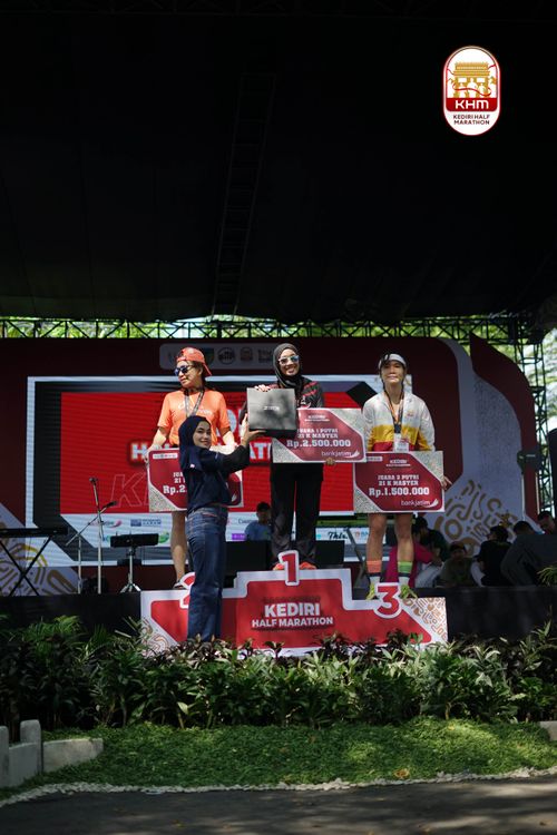 Race photo from Kediri Half Marathon 2025