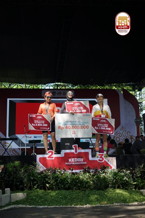 Race photo from Kediri Half Marathon 2025
